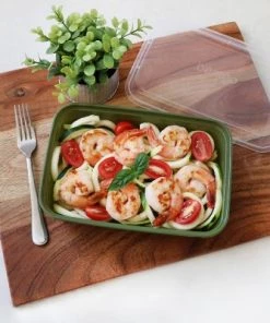 Bentgo Prep 1-Compartment Container - 10pk Khaki Green 18 Bentgo Prep 1-Compartment Container - 10pk Khaki Green -Kitchen Storage shop unnamed file 1018