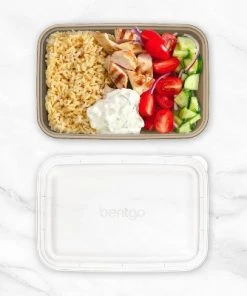 Bentgo Prep 1-Compartment Container - 10pk Khaki Green 19 Bentgo Prep 1-Compartment Container - 10pk Khaki Green -Kitchen Storage shop unnamed file 1019