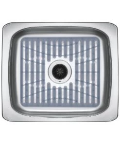 OXO 11.3" x 12.8" Silicone Sink Mat Gray -Kitchen Storage shop unnamed file 102