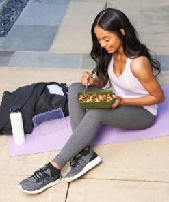 Bentgo Prep 1-Compartment Container - 10pk Khaki Green 23 Bentgo Prep 1-Compartment Container - 10pk Khaki Green -Kitchen Storage shop unnamed file 1023