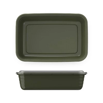 Bentgo Prep 1-Compartment Container - 10pk Khaki Green 11 Bentgo Prep 1-Compartment Container - 10pk Khaki Green - Image 9