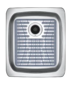 OXO 11.3" x 12.8" Silicone Sink Mat Gray -Kitchen Storage shop unnamed file 103