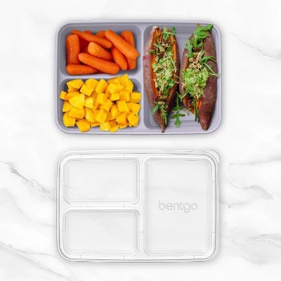 Bentgo Prep 3-Compartment Container - 10pk Silver 5 Bentgo Prep 3-Compartment Container - 10pk Silver - Image 3