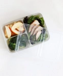 Bentgo Prep 3-Compartment Container - 10pk Silver 19 Bentgo Prep 3-Compartment Container - 10pk Silver -Kitchen Storage shop unnamed file 1036