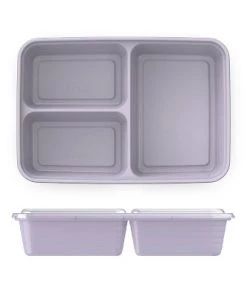 Bentgo Prep 3-Compartment Container - 10pk Silver 22 Bentgo Prep 3-Compartment Container - 10pk Silver -Kitchen Storage shop unnamed file 1039