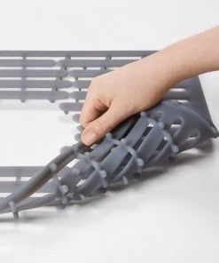 OXO 11.3" x 12.8" Silicone Sink Mat Gray -Kitchen Storage shop unnamed file 104