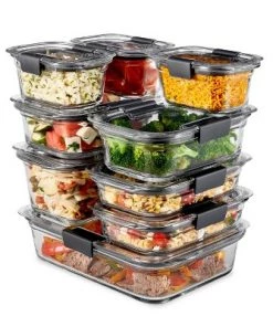 Rubbermaid 10pc Brilliance Glass Food Storage Set -Kitchen Storage shop unnamed file 1054