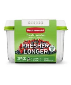 Rubbermaid 4pc Freshworks Set Green