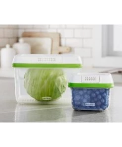 Rubbermaid 4pc Freshworks Set Green 8 Rubbermaid 4pc Freshworks Set Green -Kitchen Storage shop unnamed file 1057