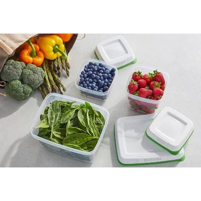 Rubbermaid 4pc Freshworks Set Green 6 Rubbermaid 4pc Freshworks Set Green - Image 4