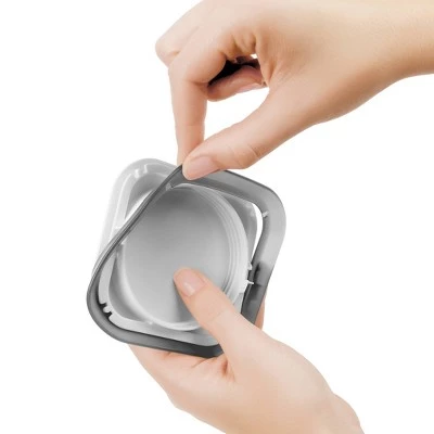 OXO POP 1.1qt Short Small Square Food Storage Container 4 OXO POP 1.1qt Short Small Square Food Storage Container - Image 2