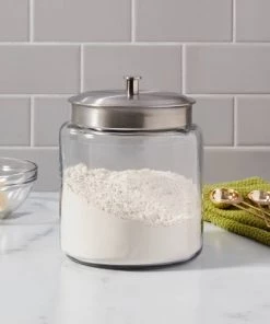 96oz Glass Jar and Metal Lid - Threshold™