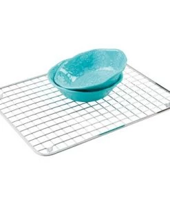 IDESIGN InterDesign Gia Stainless Steel Sink Grid Regular Polished Chrome