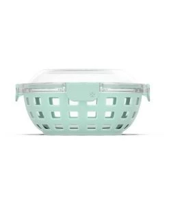 Ello 5.5 Cup Glass Lunch Bowl Blue