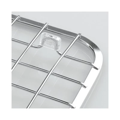 IDESIGN InterDesign Gia Stainless Steel Sink Grid Regular Polished Chrome 5 IDESIGN InterDesign Gia Stainless Steel Sink Grid Regular Polished Chrome - Image 3