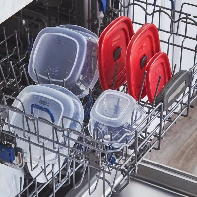 Rubbermaid 28pc Plastic Food Storage Container Set 4 Rubbermaid 28pc Plastic Food Storage Container Set - Image 2