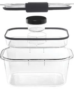 Rubbermaid 4.7 Cup Brilliance Food Storage Container 5pc Set -Kitchen Storage shop unnamed file 1131