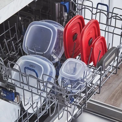 Rubbermaid 6pc Food Storage Container Set (3 containers, 3 lids) 5 Rubbermaid 6pc Food Storage Container Set (3 containers, 3 lids) - Image 3