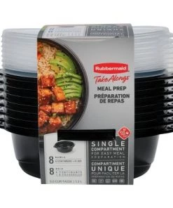 Rubbermaid 16pc TakeAlongs Meal Prep Containers Set -Kitchen Storage shop unnamed file 1140