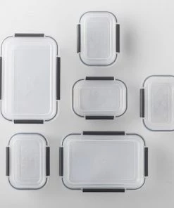 Rectangular Plastic Food Storage Container 12pc - Made By Design™ 7 Rectangular Plastic Food Storage Container 12pc - Made By Design™ -Kitchen Storage shop unnamed file 1147