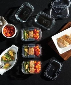 Rubbermaid 3.2 Cup/757ml Medium Brilliance Glass Clear -Kitchen Storage shop unnamed file 1153