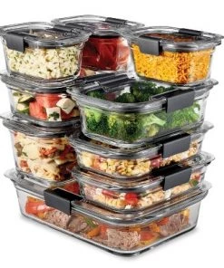 Rubbermaid 3.2 Cup/757ml Medium Brilliance Glass Clear -Kitchen Storage shop unnamed file 1155