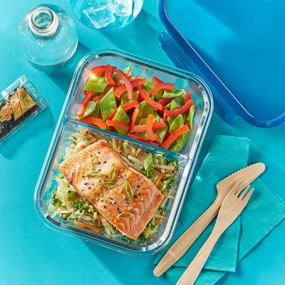 Pyrex MealBox 5.5 Cup Rectangular Glass Food Storage 6 Pyrex MealBox 5.5 Cup Rectangular Glass Food Storage - Image 4