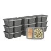 Bentgo Prep 2-Compartment Snack Container Set - 20pc Deep Teal -Kitchen Storage shop unnamed file 1167