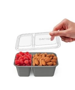 Bentgo Prep 2-Compartment Snack Container Set - 20pc Deep Teal -Kitchen Storage shop unnamed file 1178