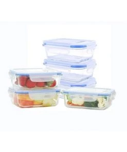 Kinetic Go Green Elements Rectangular Food Storage Container Set - 51oz