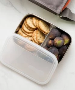 U Konserve U-Konserve Stainless Steel Food-Storage Container Bento Rectangle 25oz - Clear Plastic Lid 7 U Konserve U-Konserve Stainless Steel Food-Storage Container Bento Rectangle 25oz - Clear Plastic Lid -Kitchen Storage shop unnamed file 1210