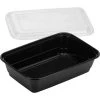 GoodCook Meal Prep 1 Compartment Rectangle Black Containers + Lids - 10ct 2 GoodCook Meal Prep 1 Compartment Rectangle Black Containers + Lids - 10ct -Kitchen Storage shop unnamed file 1218