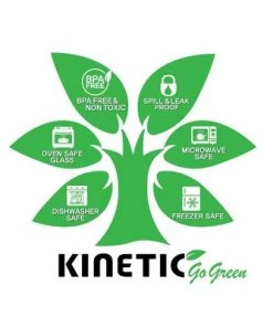 Kinetic Go Green Glassworks Square Food Storage Container Set - 37oz 7 Kinetic Go Green Glassworks Square Food Storage Container Set - 37oz -Kitchen Storage shop unnamed file 1226