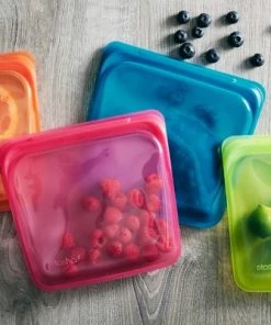 stasher Reusable Food Storage Sandwich Bag (Colors May Vary)