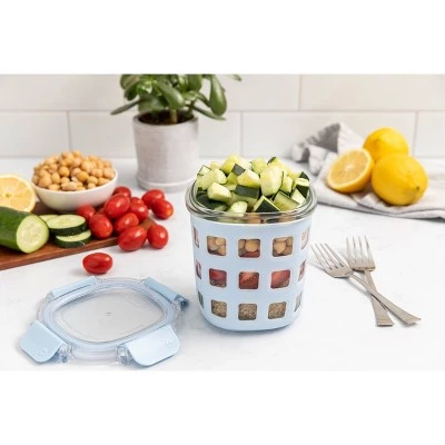 Ello 3 Cup Glass Meal Prep Bowl Yucca 7 Ello 3 Cup Glass Meal Prep Bowl Yucca - Image 5