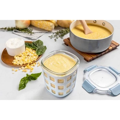 Ello 3 Cup Glass Meal Prep Bowl Yucca 8 Ello 3 Cup Glass Meal Prep Bowl Yucca - Image 6