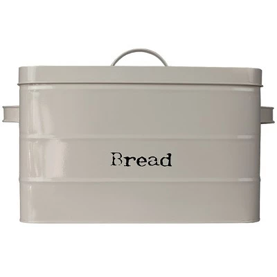 Home Basics Tin Bread Box, Ivory 7 Home Basics Tin Bread Box, Ivory - Image 5