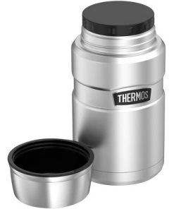 Thermos 24 oz. Stainless King Vacuum Insulated Stainless Steel Food Jar - Silver -Kitchen Storage shop unnamed file 1323