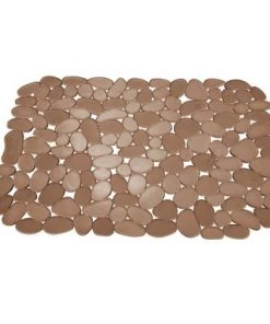 mDesign Plastic Kitchen Sink Protector Set, Pebble Design, Set of 3 -Kitchen Storage shop unnamed file 133