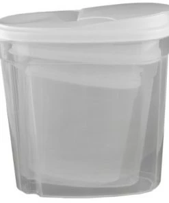 Home Basics 3 Piece Plastic Cereal Container -Kitchen Storage shop unnamed file 1367