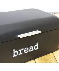 Juvale Bread Boxes for Kitchens Countertop, Stainless Steel Bread Bin Dry Food Storage Containers, Matte Black, 16.75 x 9 x 6.5 inches 12 Juvale Bread Boxes for Kitchens Countertop, Stainless Steel Bread Bin Dry Food Storage Containers, Matte Black, 16.75 x 9 x 6.5 inches -Kitchen Storage shop unnamed file 1394