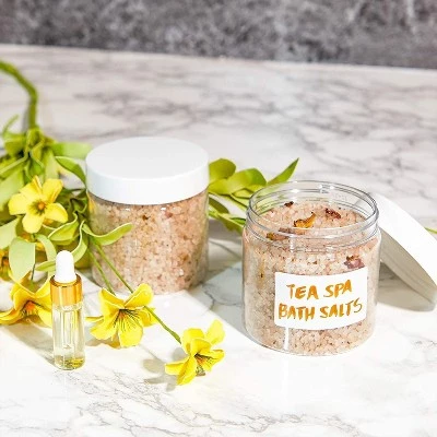 Juvale 12 Pack Round Plastic Jars with Lids, 6oz Clear Food Storage Containers with Label Stickers for Spice, Powder and Cooking Oil 3 Juvale 12 Pack Round Plastic Jars with Lids, 6oz Clear Food Storage Containers with Label Stickers for Spice, Powder and Cooking Oil