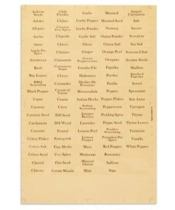 Juvo 20 Pack Magnetic Spice Containers Storage Tins Seasoning Organizers Holds 3.4 Oz -Kitchen Storage shop unnamed file 1438