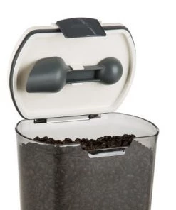 Progressive International PKS-601PIC 4-Quart Large Coffee ProKeeper Storage Container with Dual Scoop, Tinted -Kitchen Storage shop unnamed file 1447