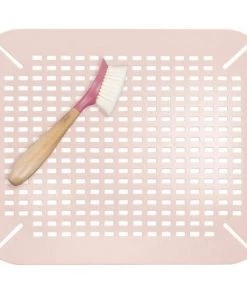 mDesign Adjustable Plastic Kitchen Sink Protector Mat, Large -Kitchen Storage shop unnamed file 145