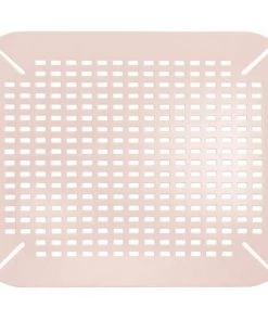 mDesign Adjustable Plastic Kitchen Sink Protector Mat, Large -Kitchen Storage shop unnamed file 146