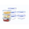 Kinetic Go Green Elements Square Food Storage Container Set - 18oz -Kitchen Storage shop unnamed file 1471