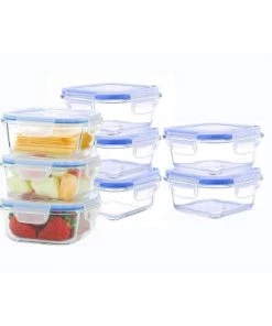 Kinetic Go Green Elements Square Food Storage Container Set - 18oz