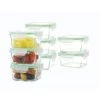 Kinetic Go Green Glassworks Square Food Storage Container Set - 18oz -Kitchen Storage shop unnamed file 1476