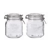 Mason Craft & More Mason Craft & More 1L Set of 2 Clamp Jars 2 Mason Craft & More Mason Craft & More 1L Set of 2 Clamp Jars -Kitchen Storage shop unnamed file 15